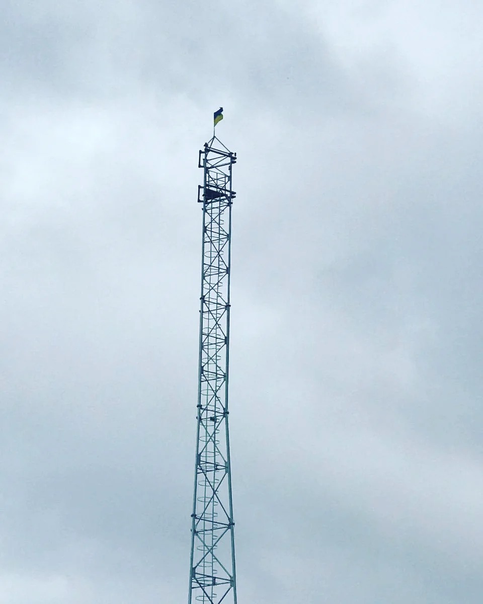 Монтаж телекомунікаціїної вежі-3