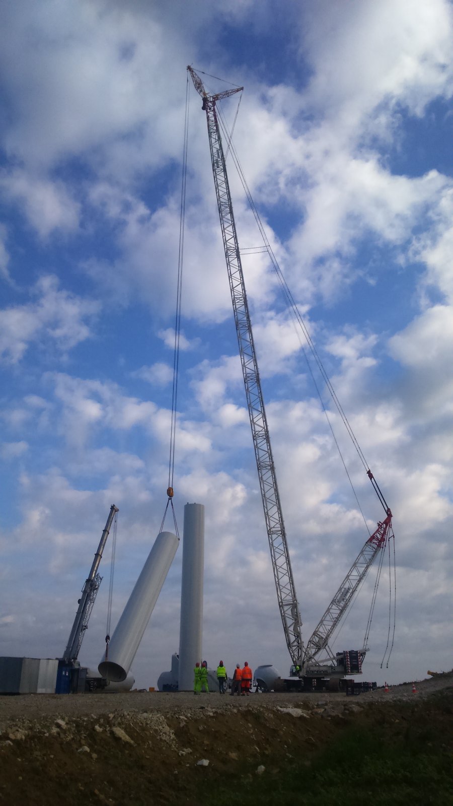 Монтаж 17+1 ВЕУ Nordex в Україні.-2