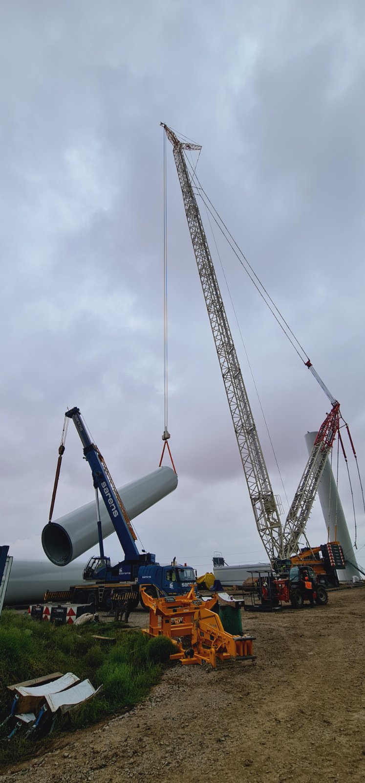 Монтаж 17+1 ВЕУ Nordex в Україні.-3