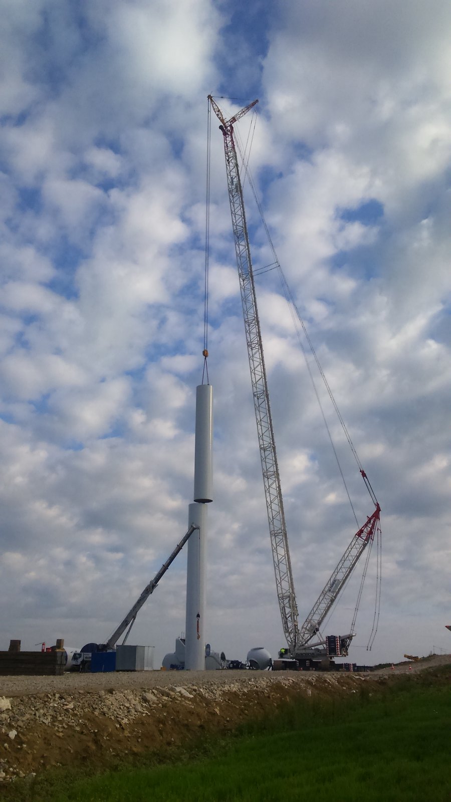 Монтаж 17+1 ВЕУ Nordex в Україні.-4