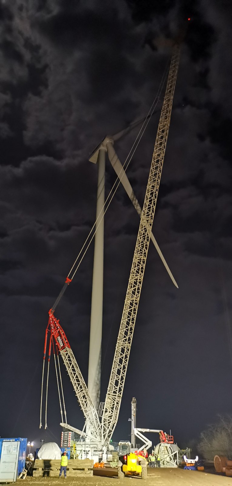 Монтаж 17+1 ВЕУ Nordex в Україні.-5