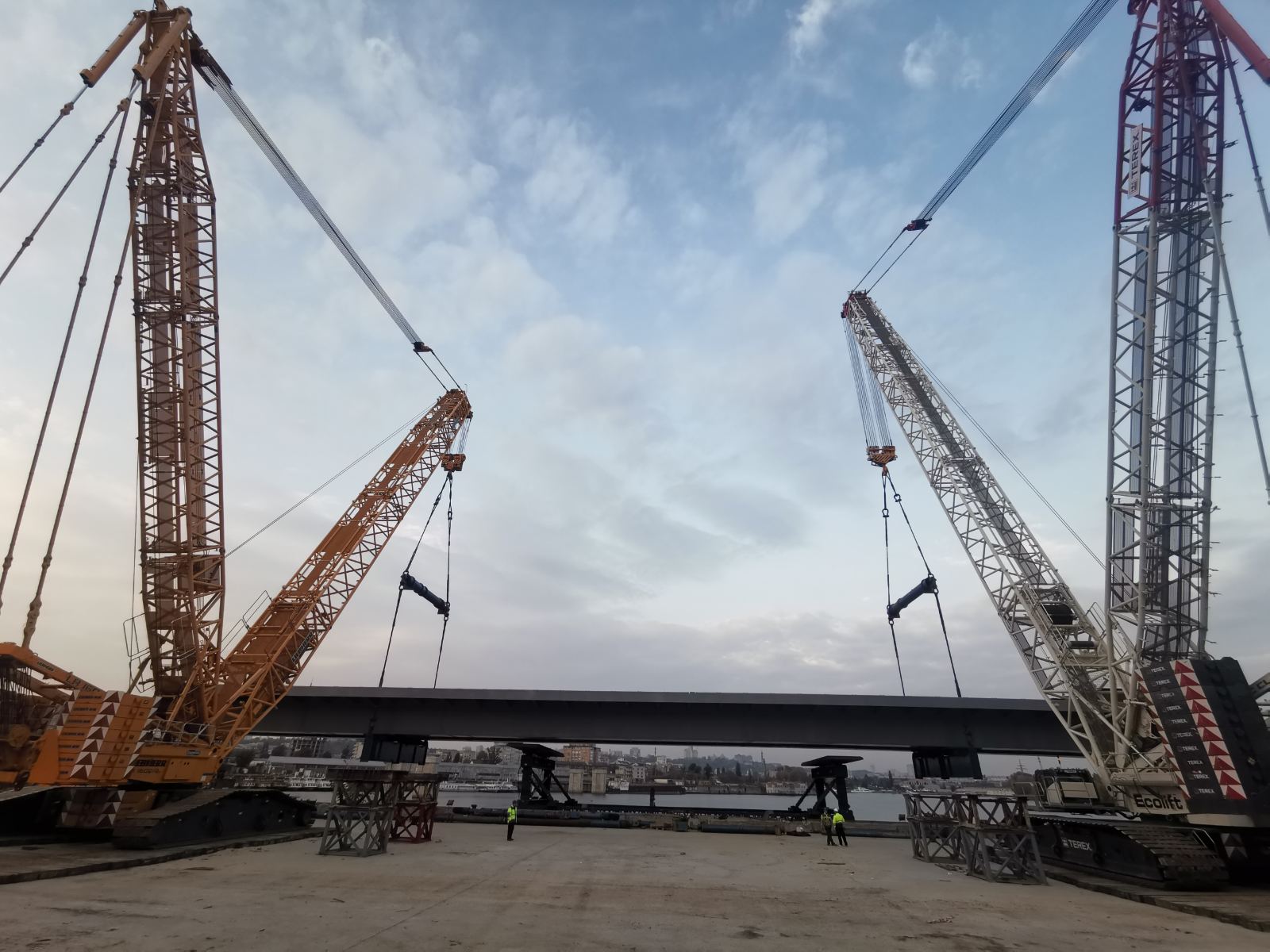 Будівництво Подільського мосту в Києві-7